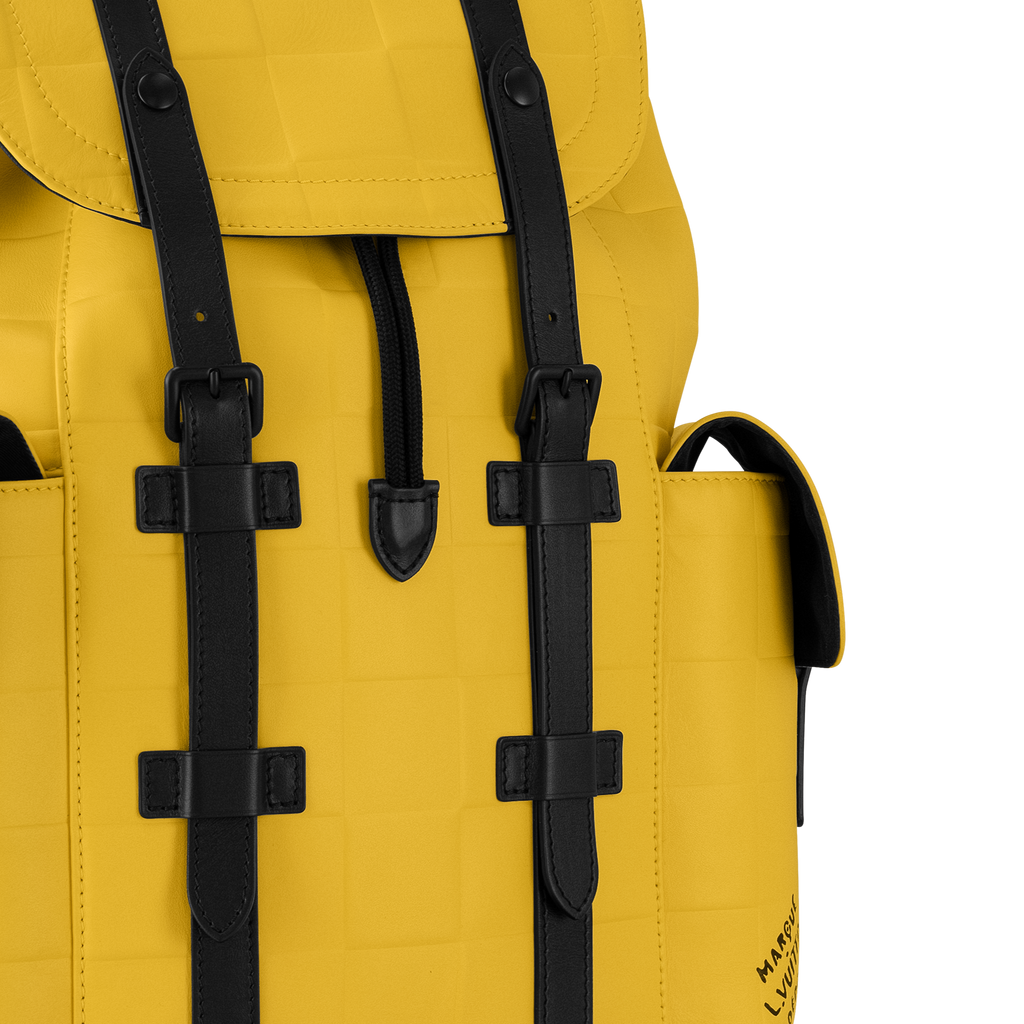 Louis Vuitton Christopher MM yellow malquie