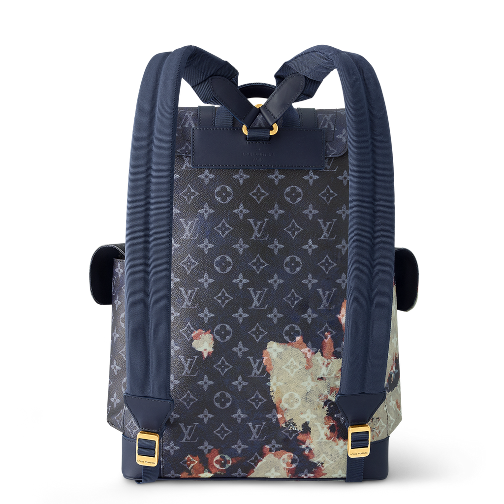 Louis Vuitton  Christopher Blue Pattern