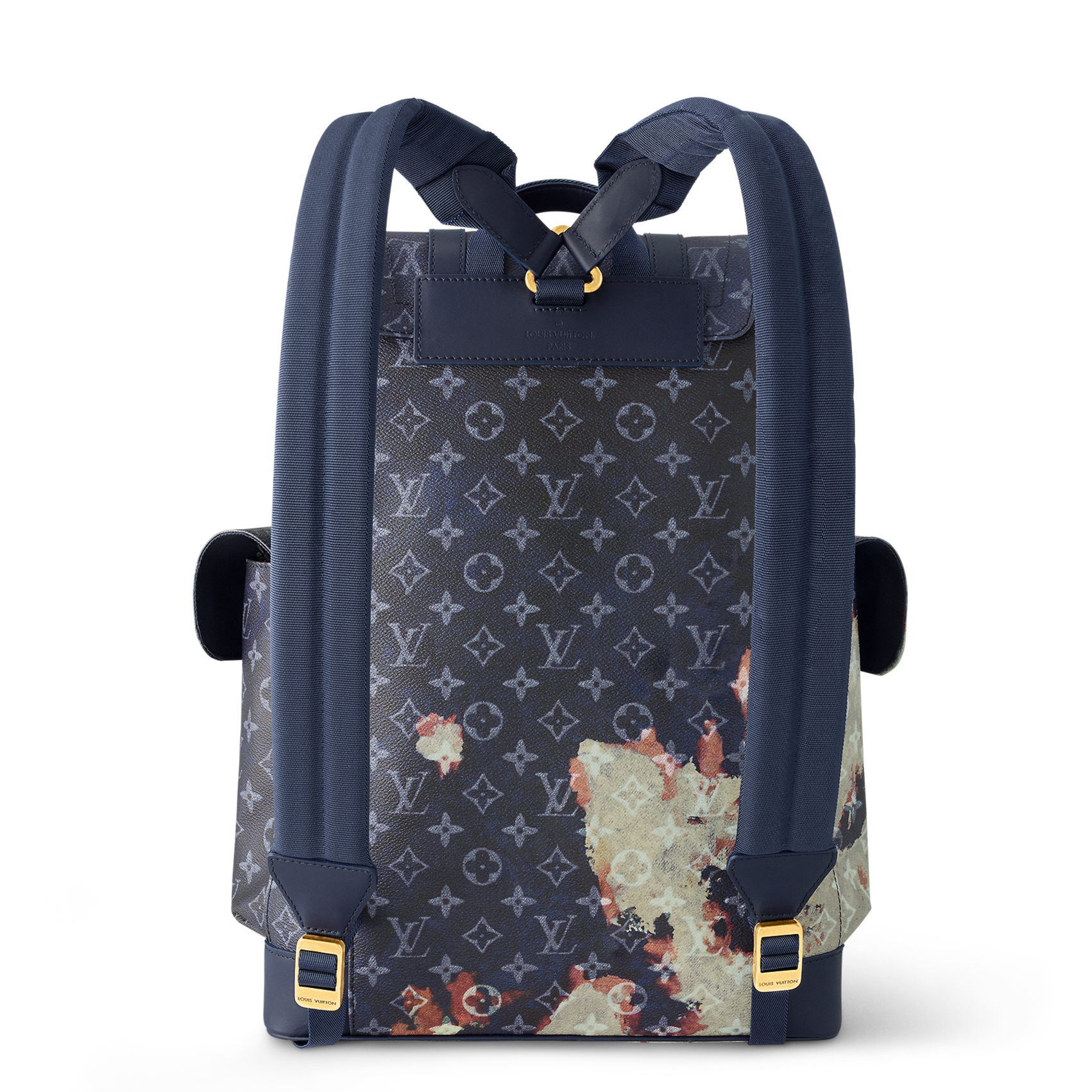 Louis Vuitton  Christopher Blue Pattern