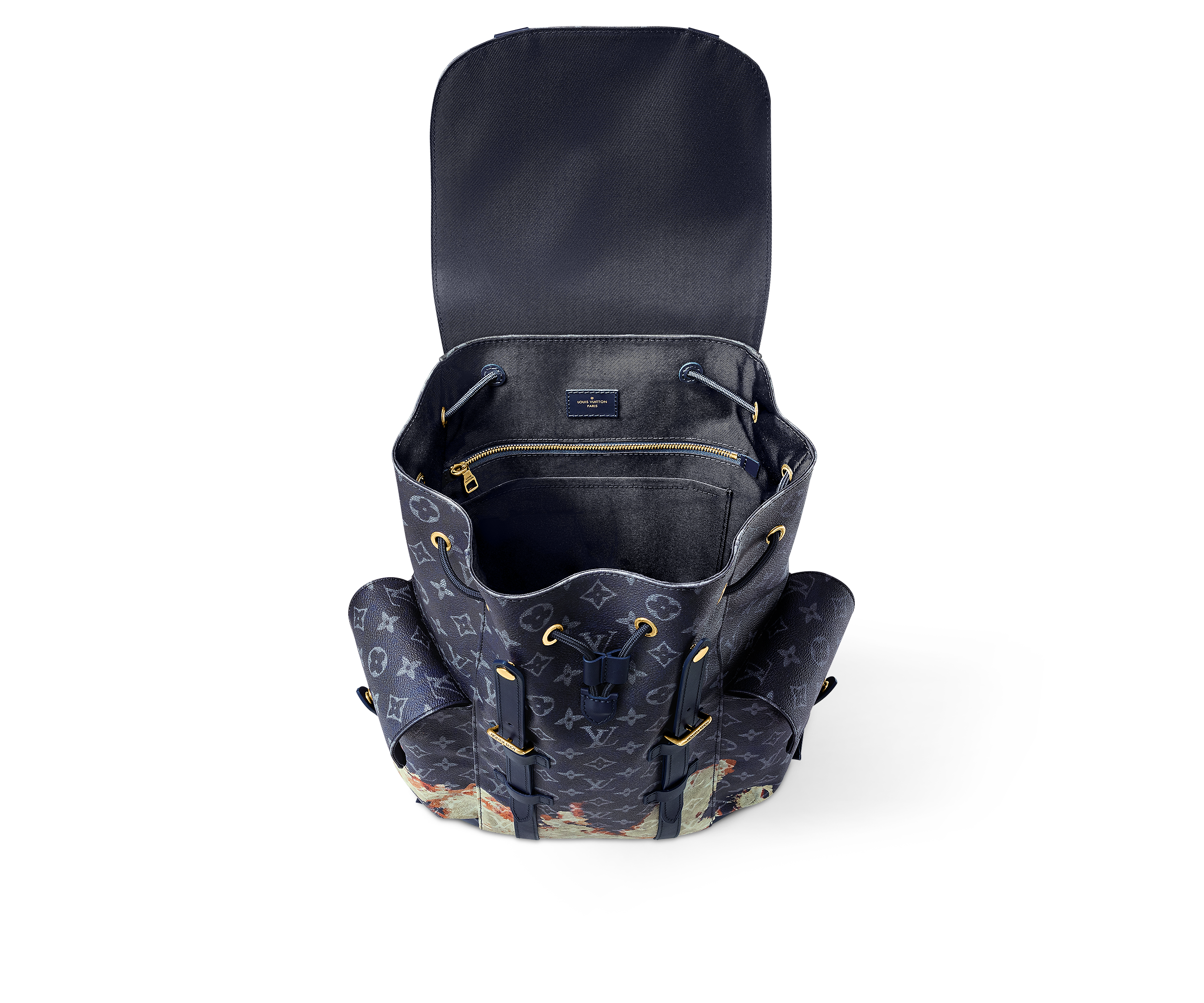 Louis Vuitton  Christopher Blue Pattern