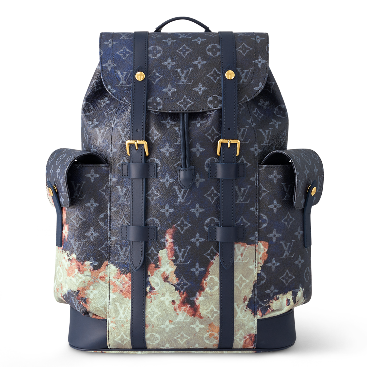 Louis Vuitton  Christopher Blue Pattern