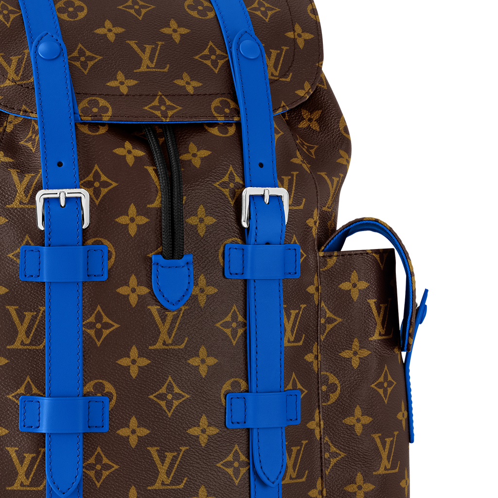 Louis Vuitton  Christopher MM Blue brown