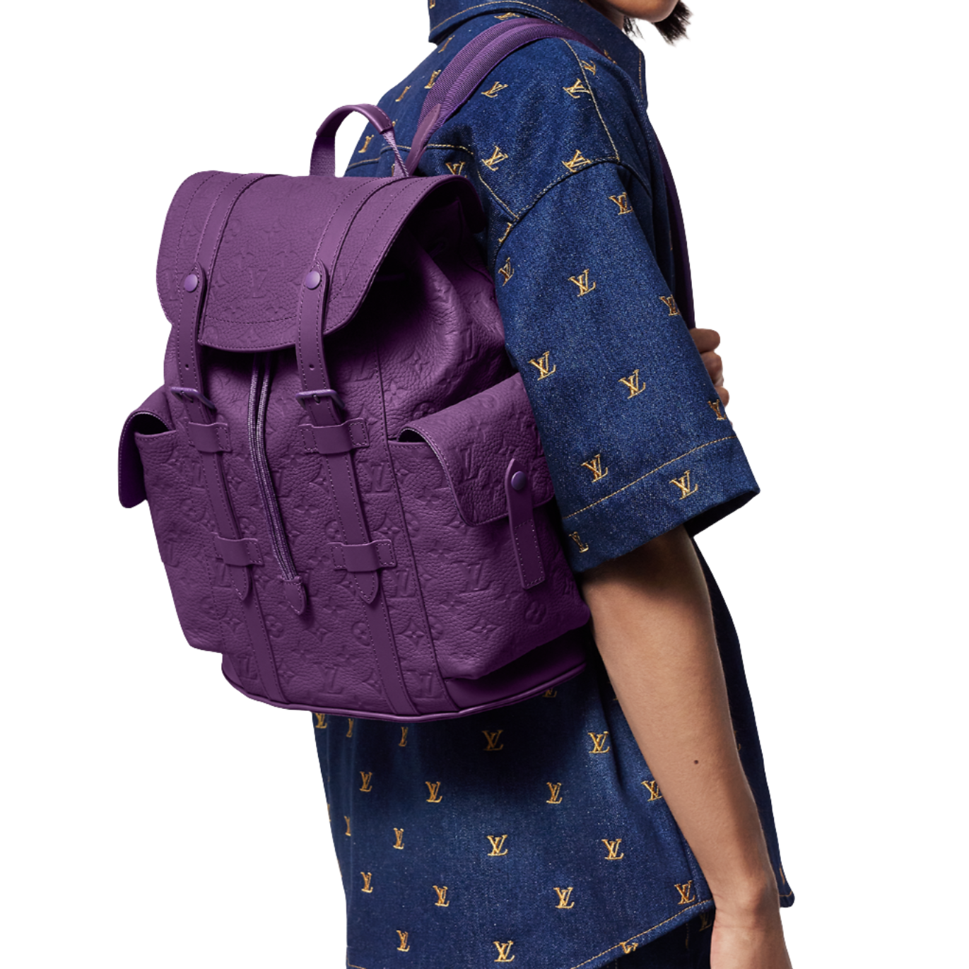 Louis Vuitton Christopher PM violet