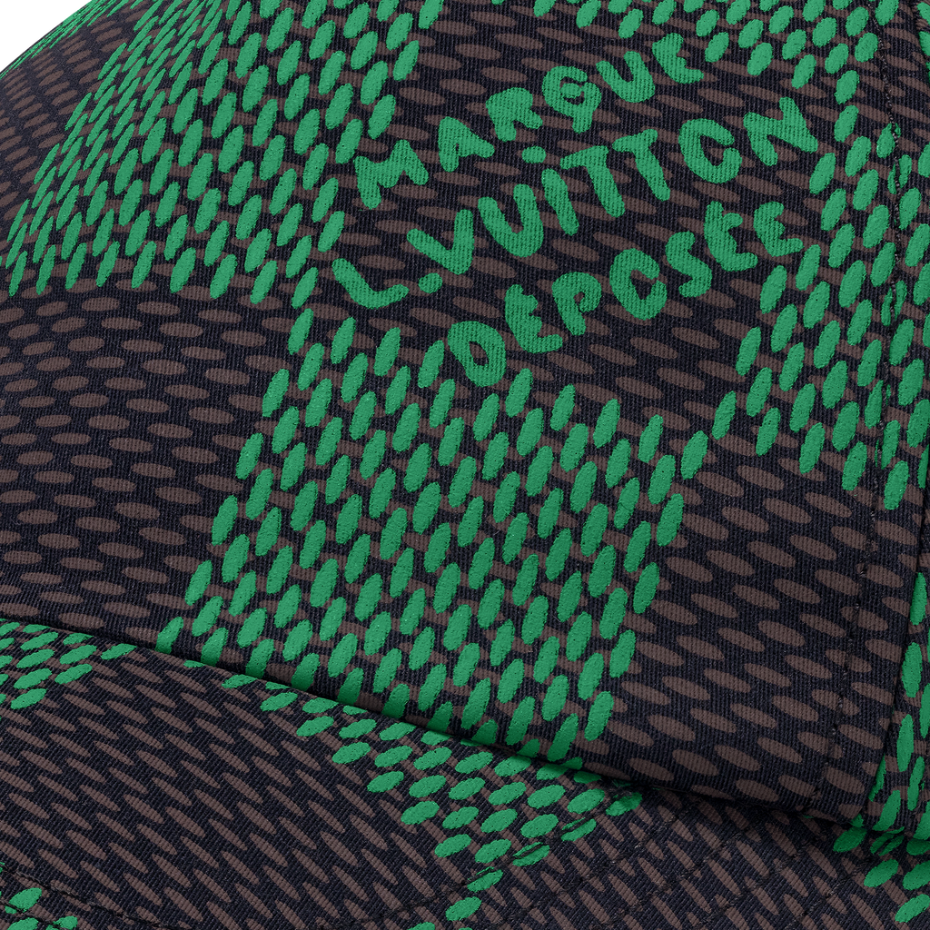 LOUIS VUITTON LV Damier Pop Cap green