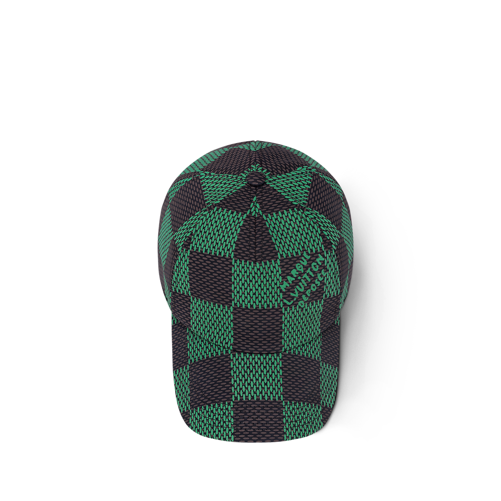 LOUIS VUITTON LV Damier Pop Cap green
