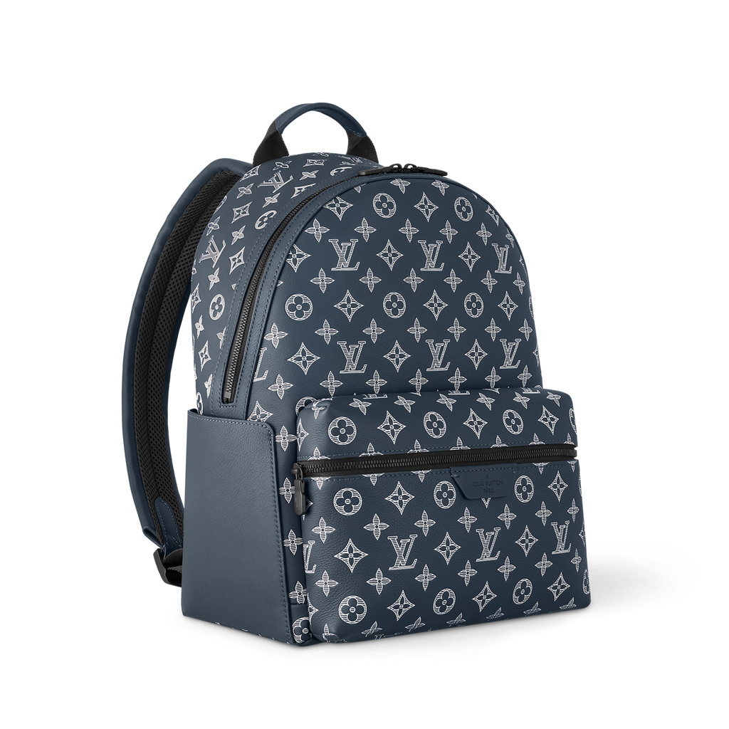 LV Discovery Backpack blue shade