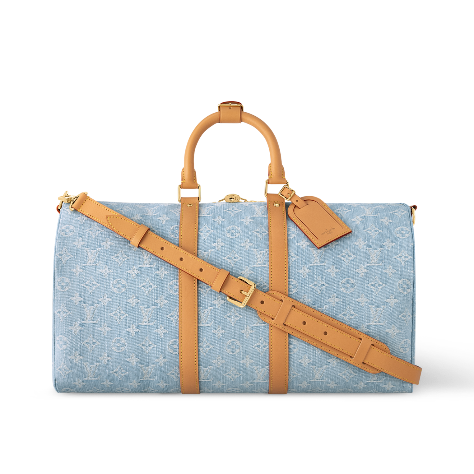 Louis Vuitton Keepall Bandouli re 45 Denim