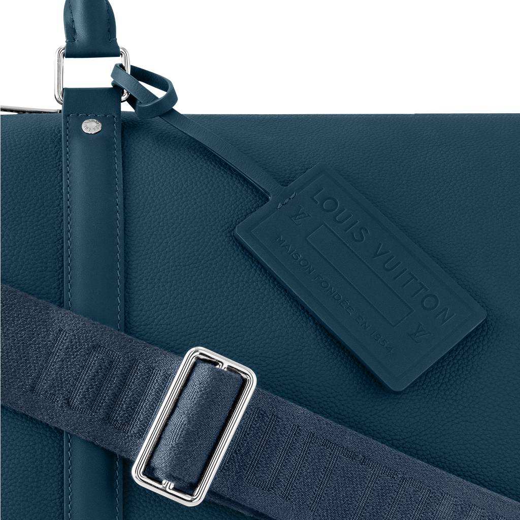 Louis Vuitton Keepall Bandouli re 50 Green Blue