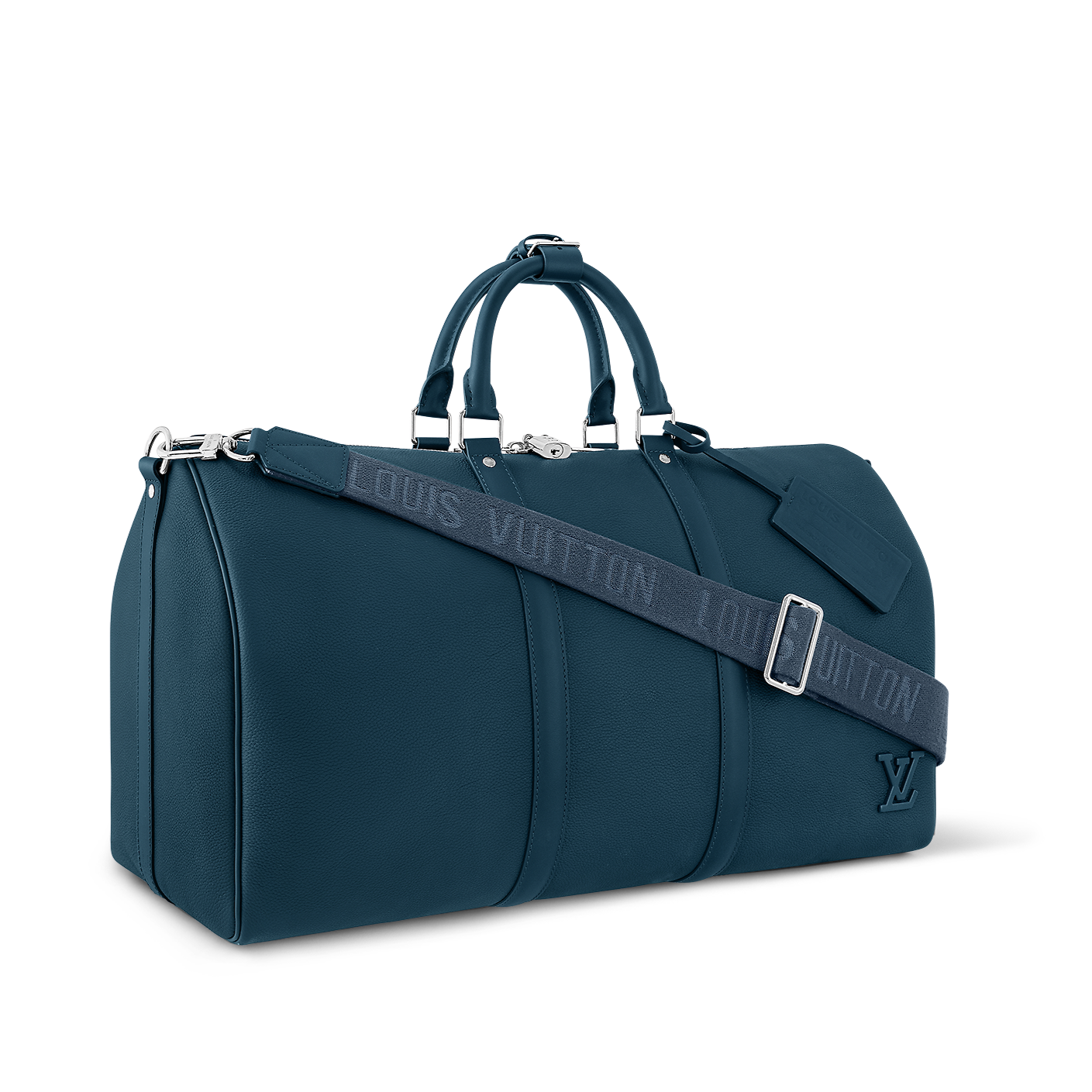 Louis Vuitton Keepall Bandouli re 50 Green Blue