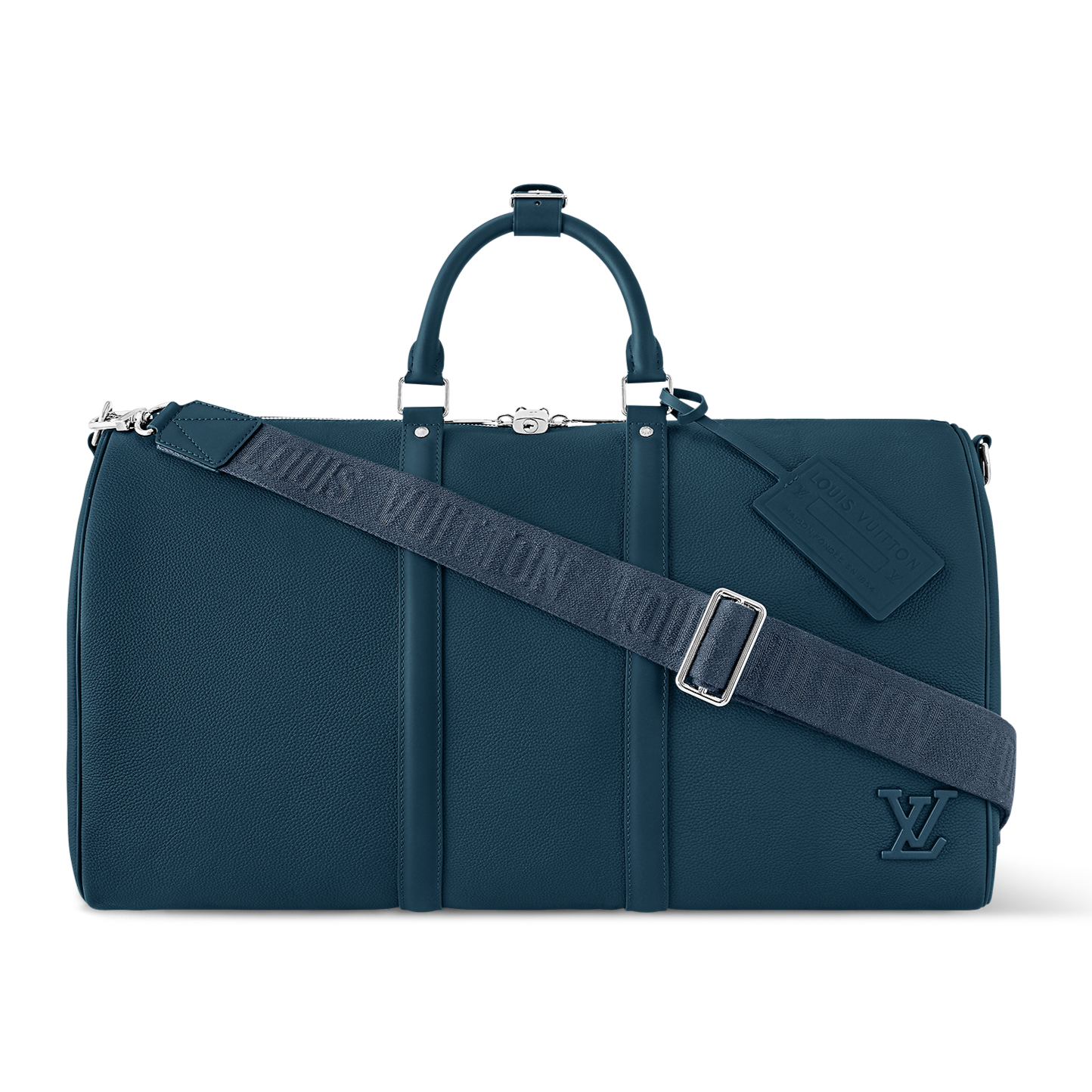 Louis Vuitton Keepall Bandouli re 50 Green Blue
