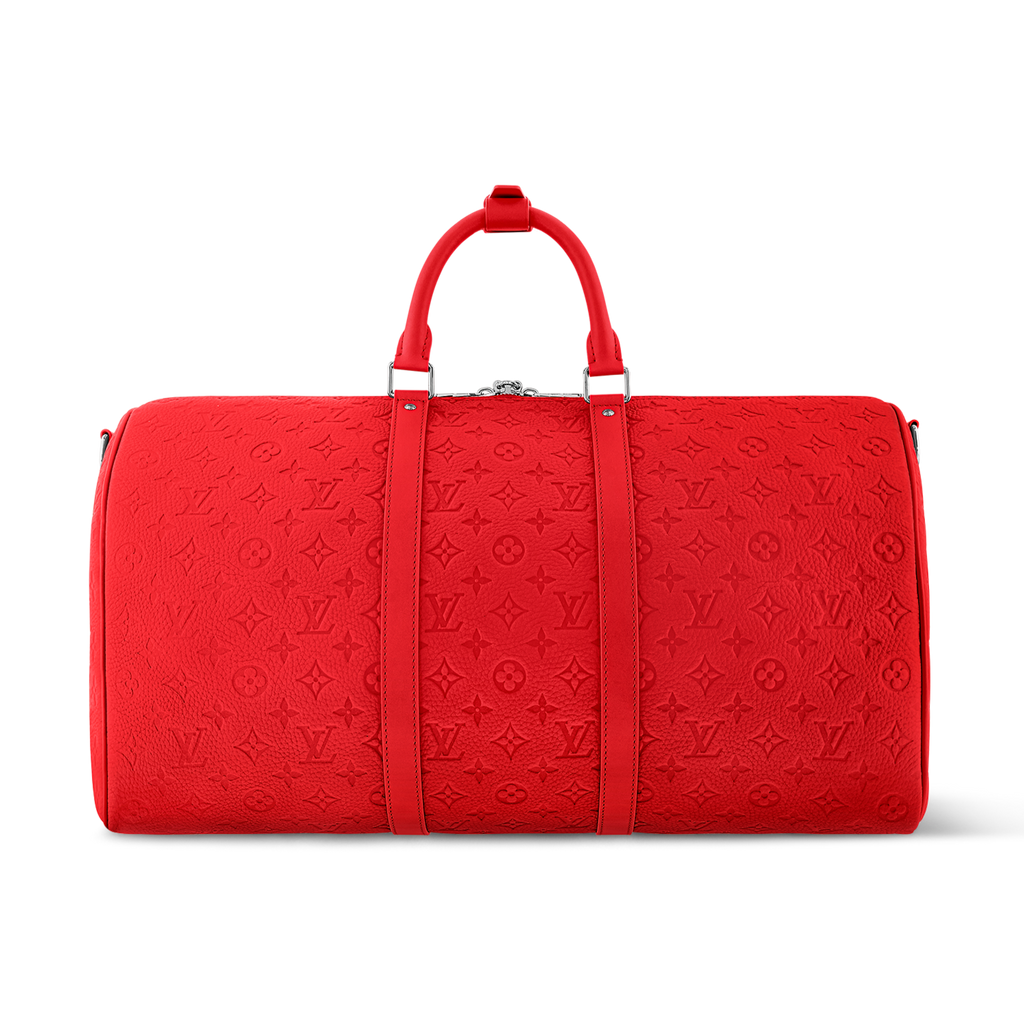 Louis Vuitton Keepall Bandouli re 50 RED