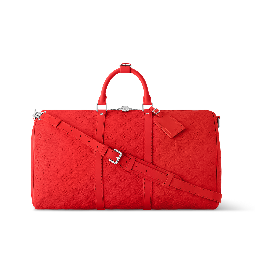 Louis Vuitton Keepall Bandouli re 50 RED