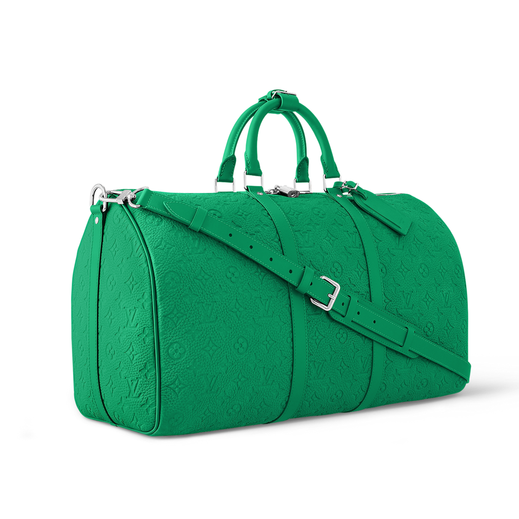 Louis Vuitton Keepall Bandouli re 50 GREEN