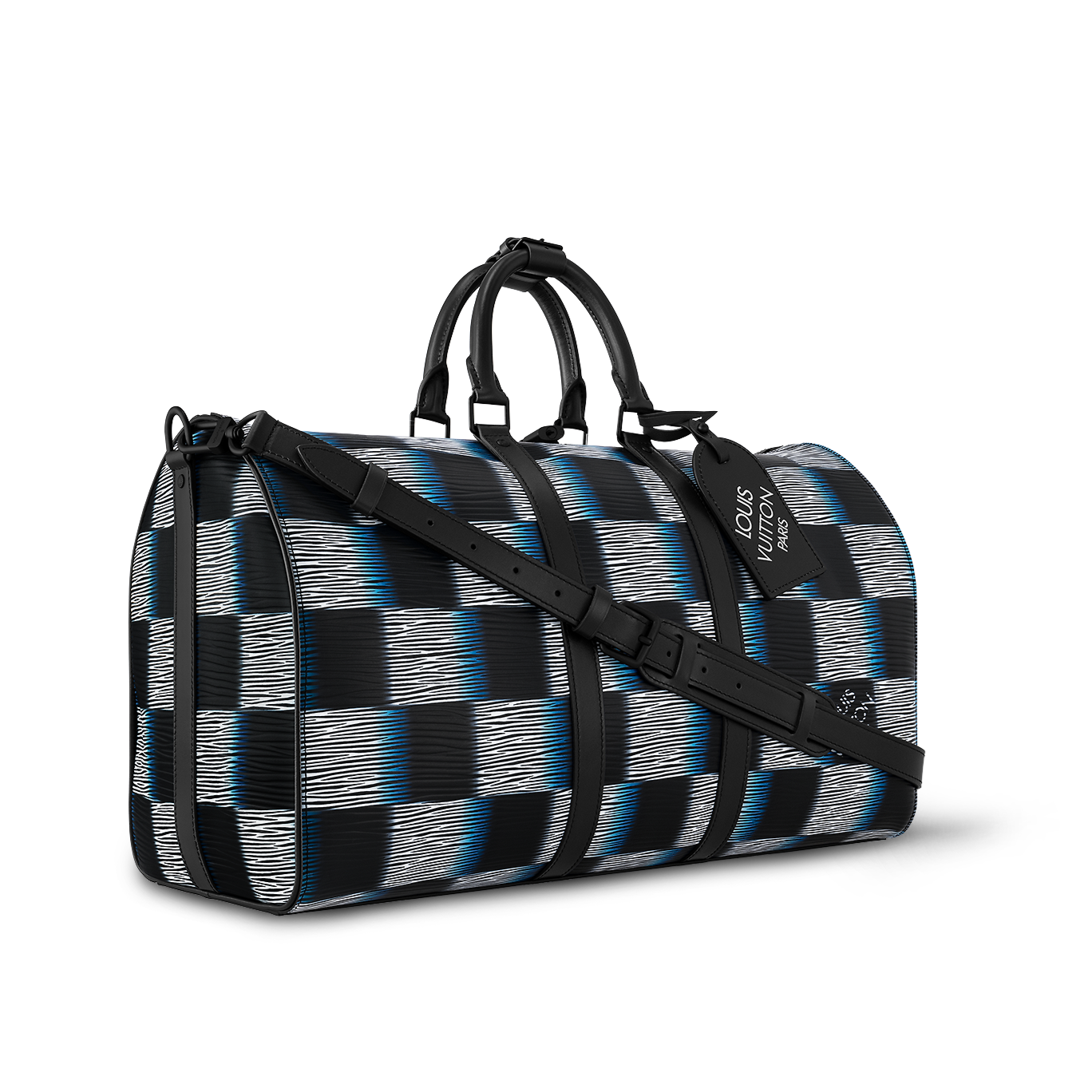 Louis Vuitton  Keepall Bandouli blue and white
