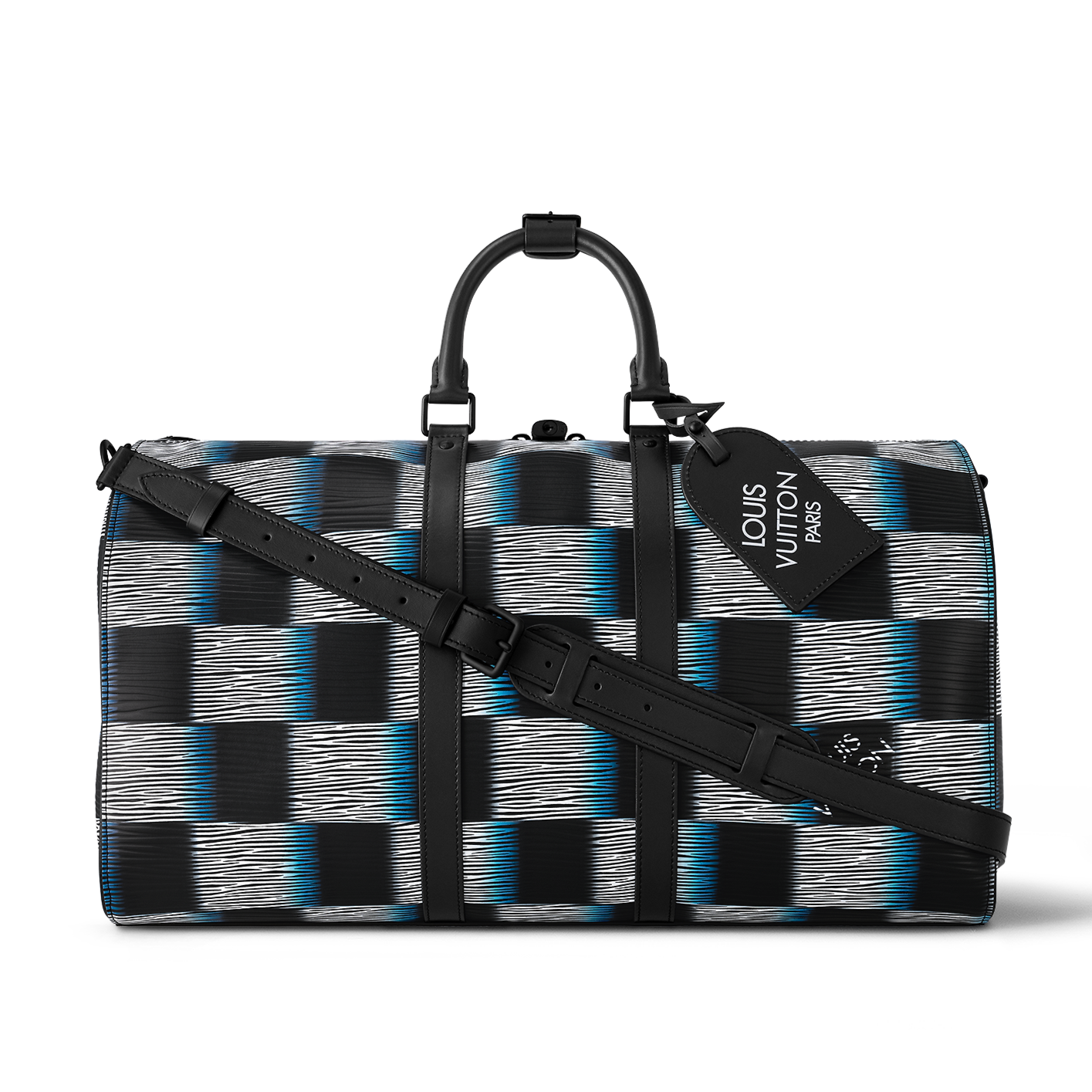 Louis Vuitton  Keepall Bandouli blue and white