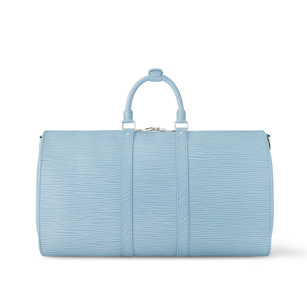 Louis Vuitton Keepall Bandouli re 50 SKY BLUE