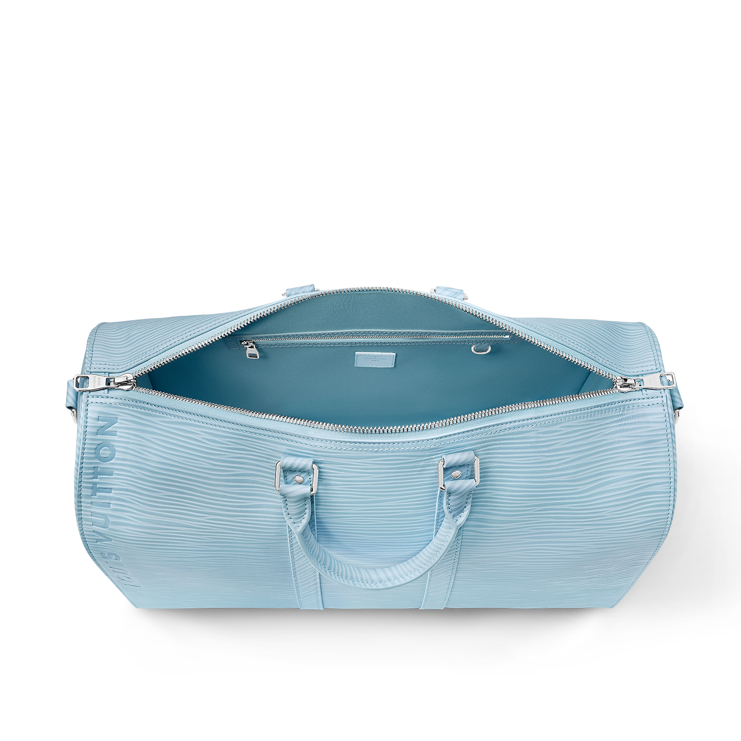 Louis Vuitton Keepall Bandouli re 50 SKY BLUE