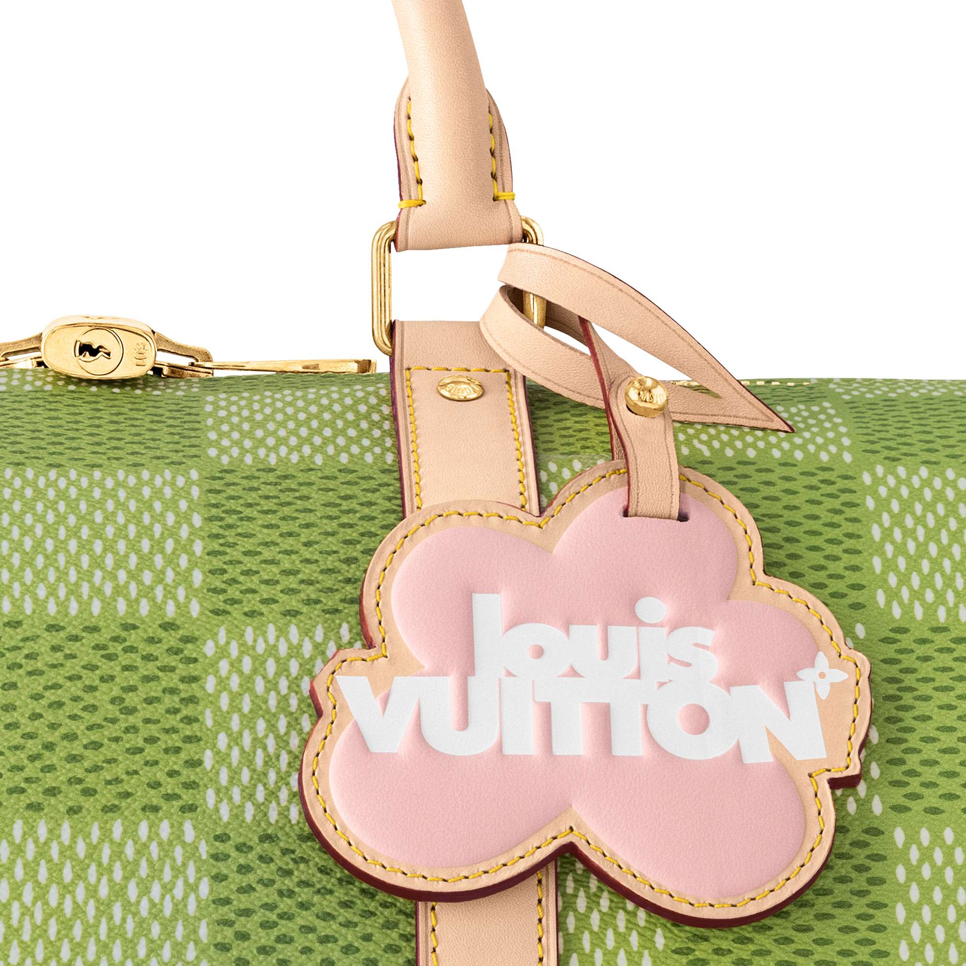 Louis Vuitton Keepall Bandouli re 50 green shade