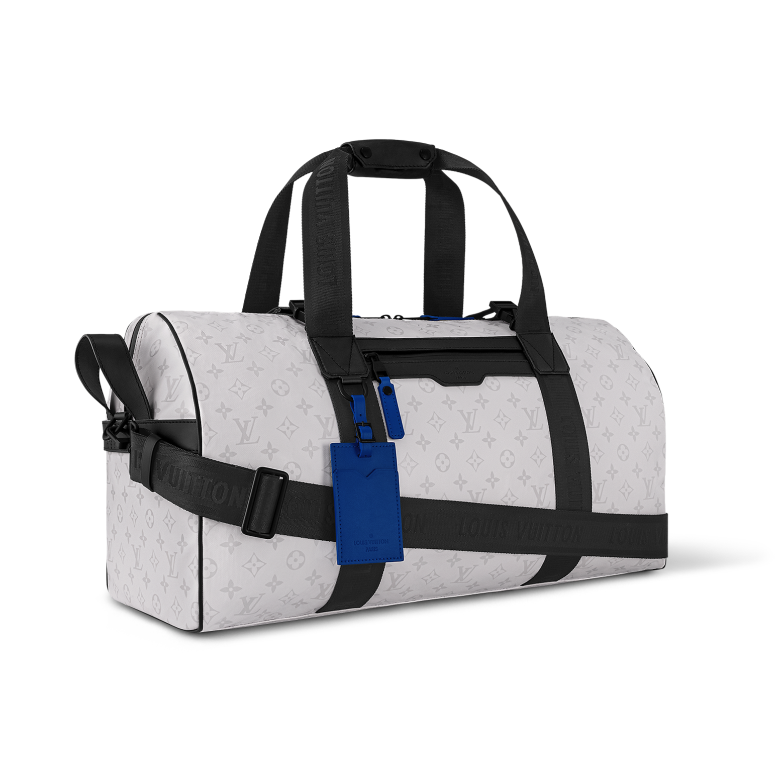 Louis Vuitton Keepall Sport white duffalo