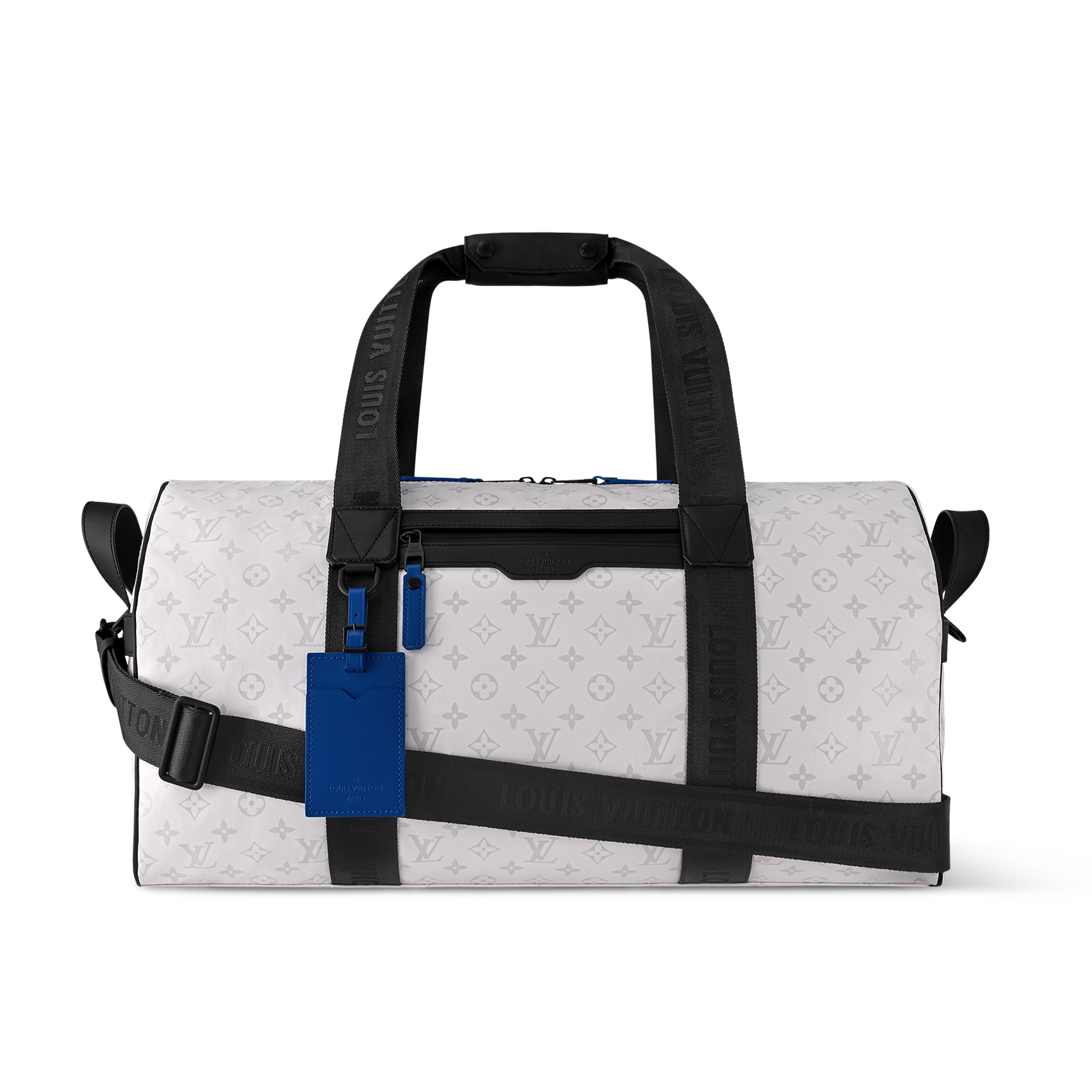 Louis Vuitton Keepall Sport white duffalo