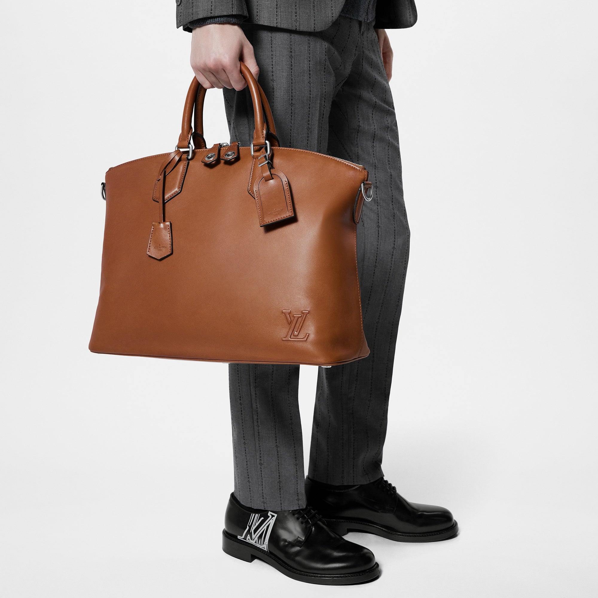 Louis Vuitton Lock It MM - Luxury Totes Brown