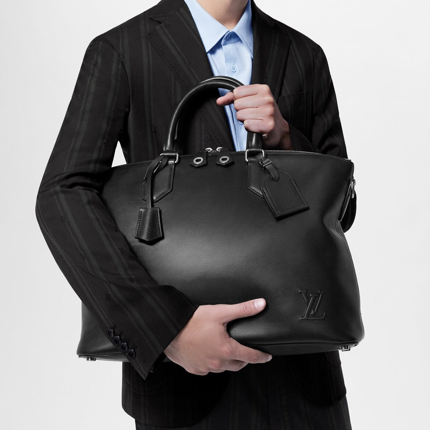 Louis Vuitton Lock It MM - Luxury Totes Black