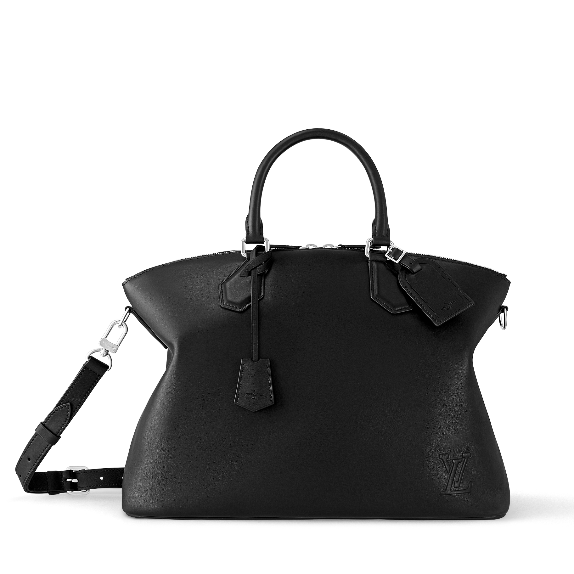 Louis Vuitton Lock It MM - Luxury Totes Black