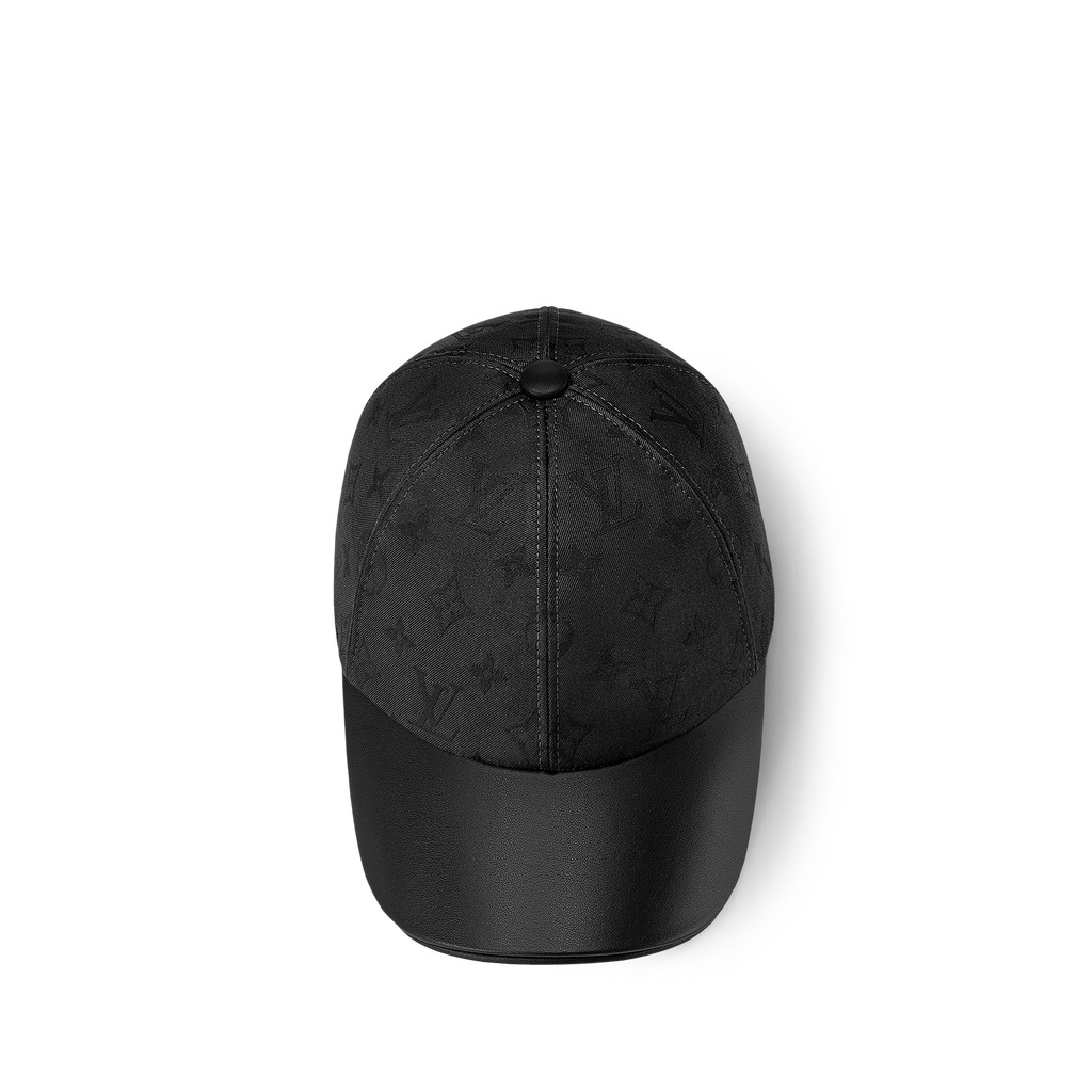LOUIS VUITTON LV Pin Leather Cap Black