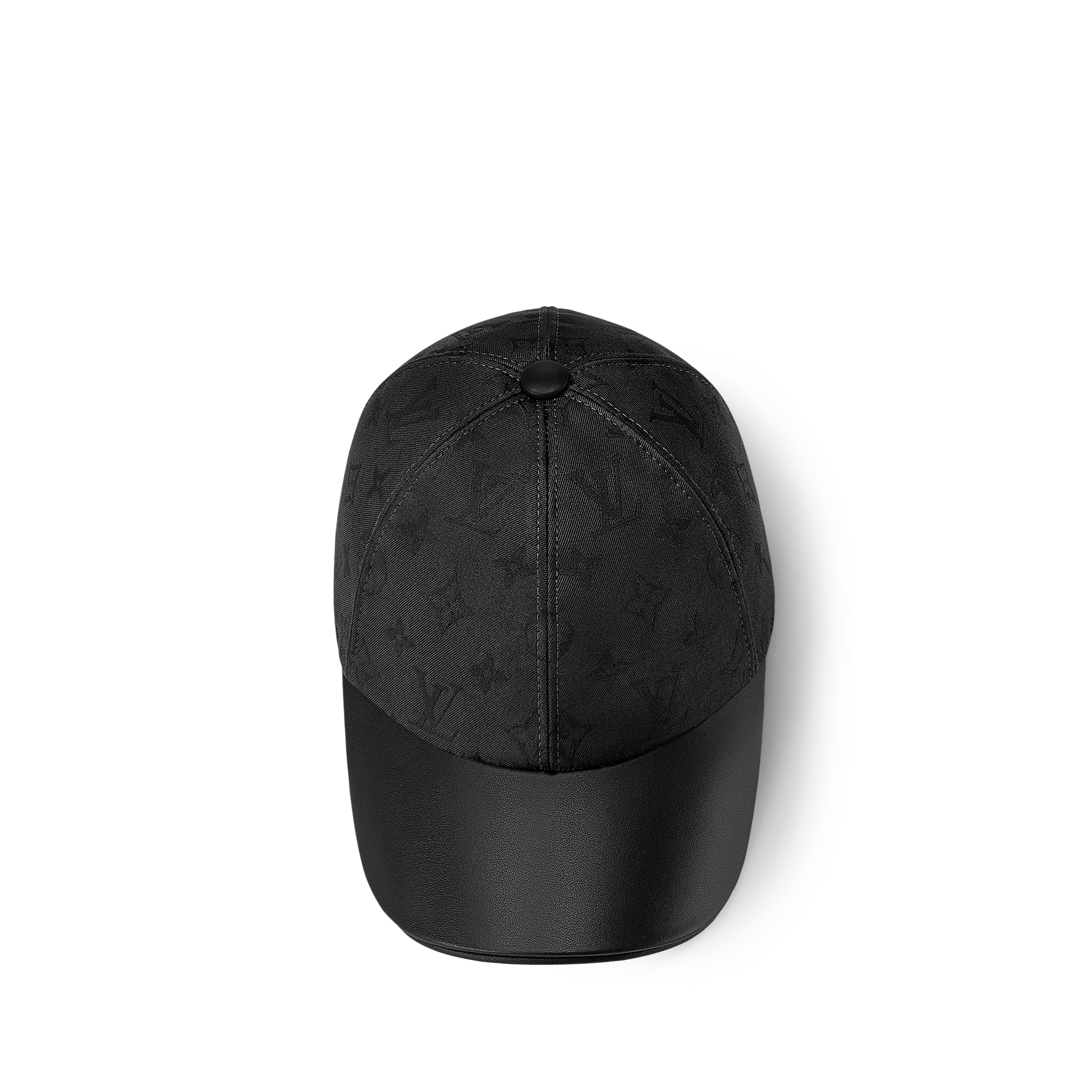 LOUIS VUITTON LV Pin Leather Cap Black