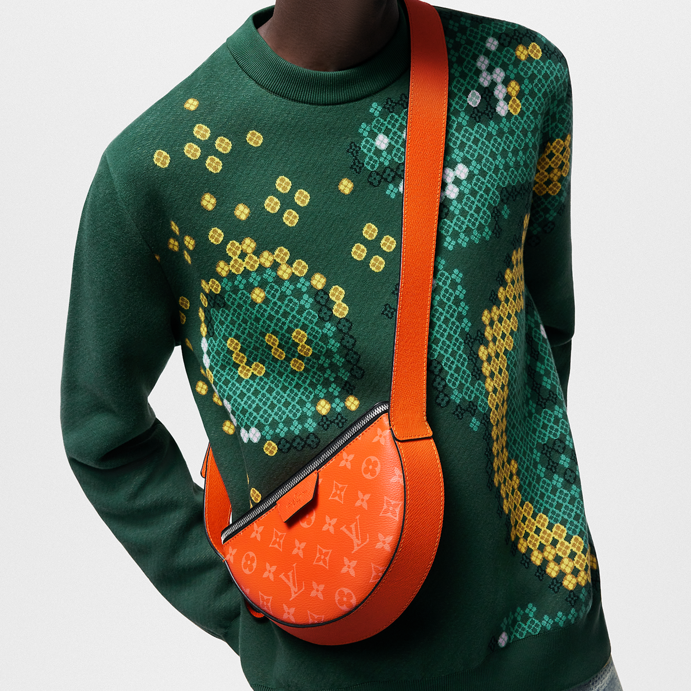 Louis Vuitton  Moon Crossbody ORANGE