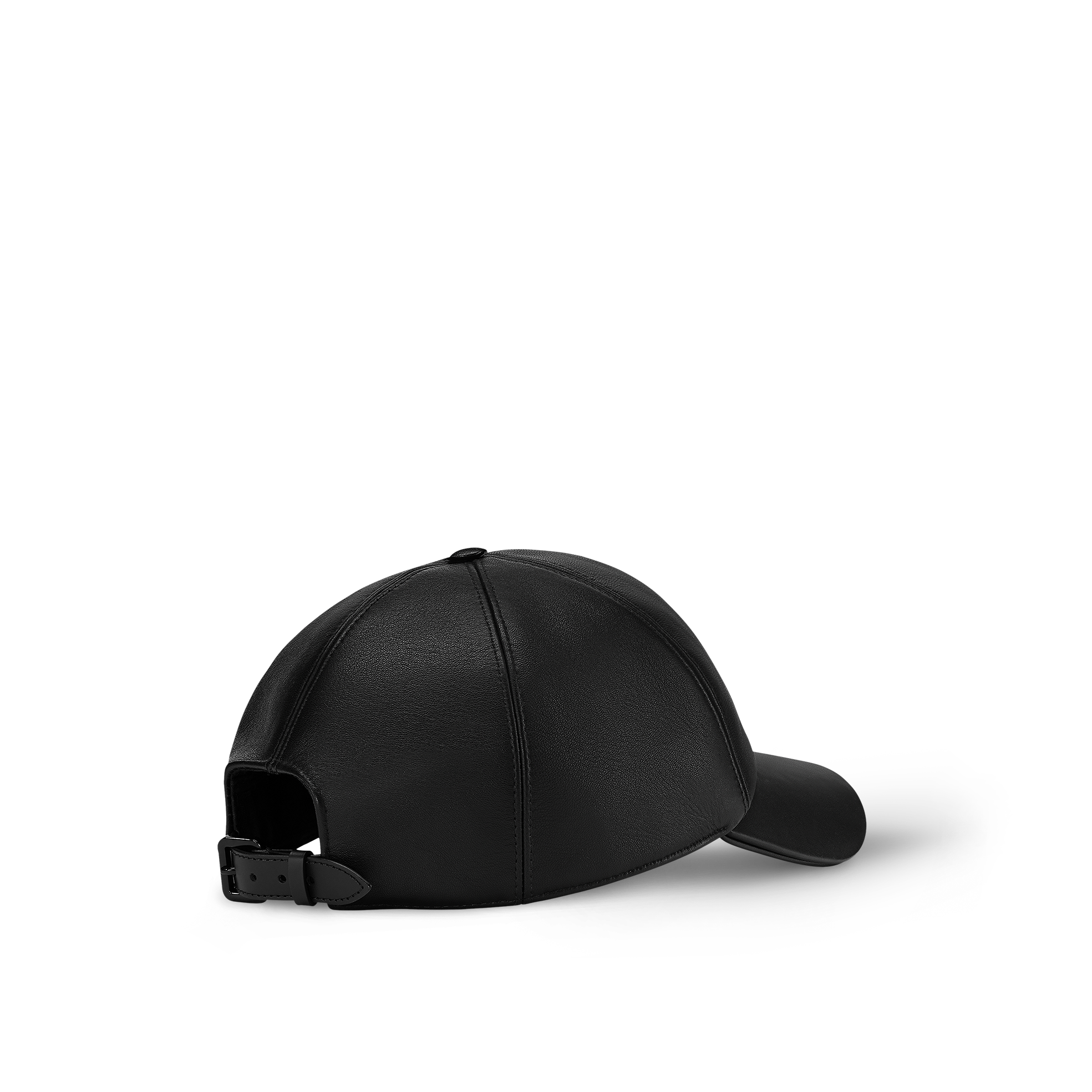 LOUIS VUITTON LV Pin Leather Cap Black