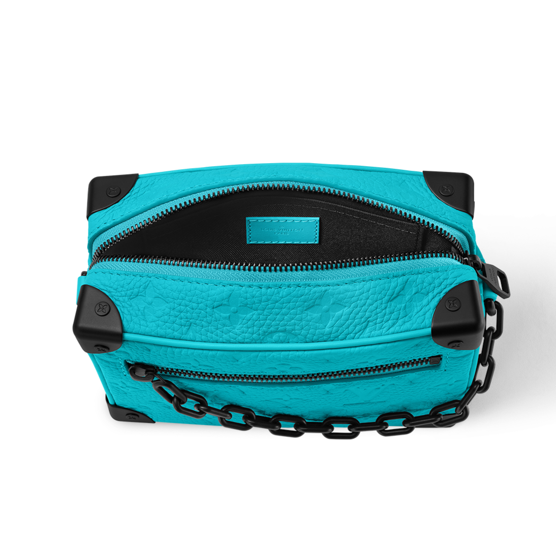 Louis Vuitton Mini Soft Trunk Tiffany blue