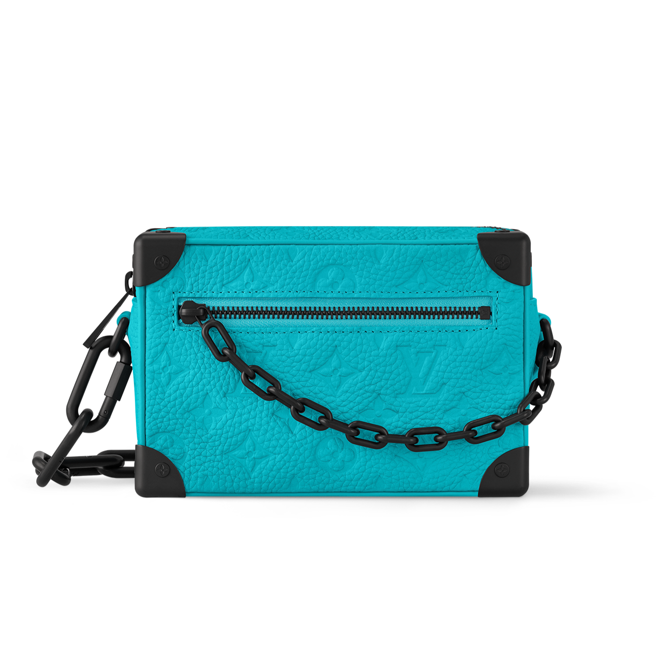 Louis Vuitton Mini Soft Trunk Tiffany blue