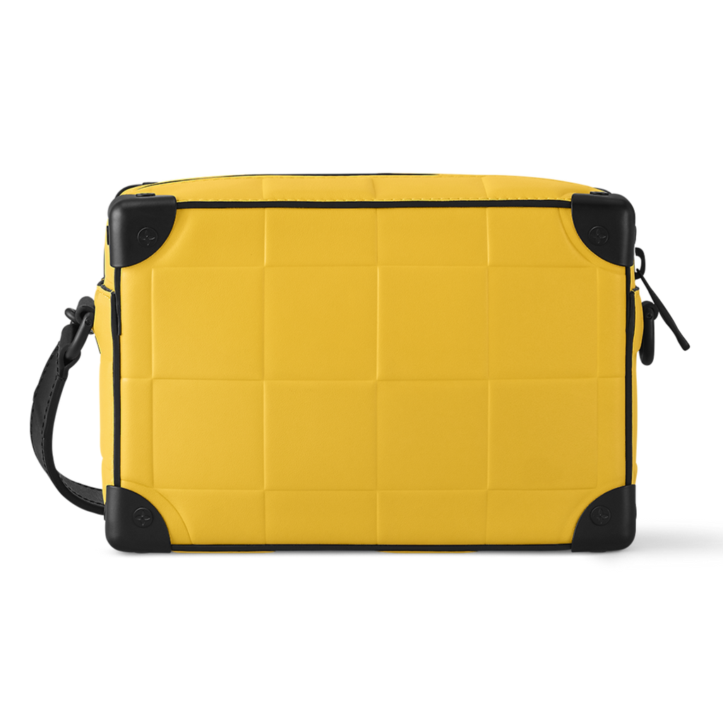 Louis Vuitton Mini Soft Trunk black and yellow