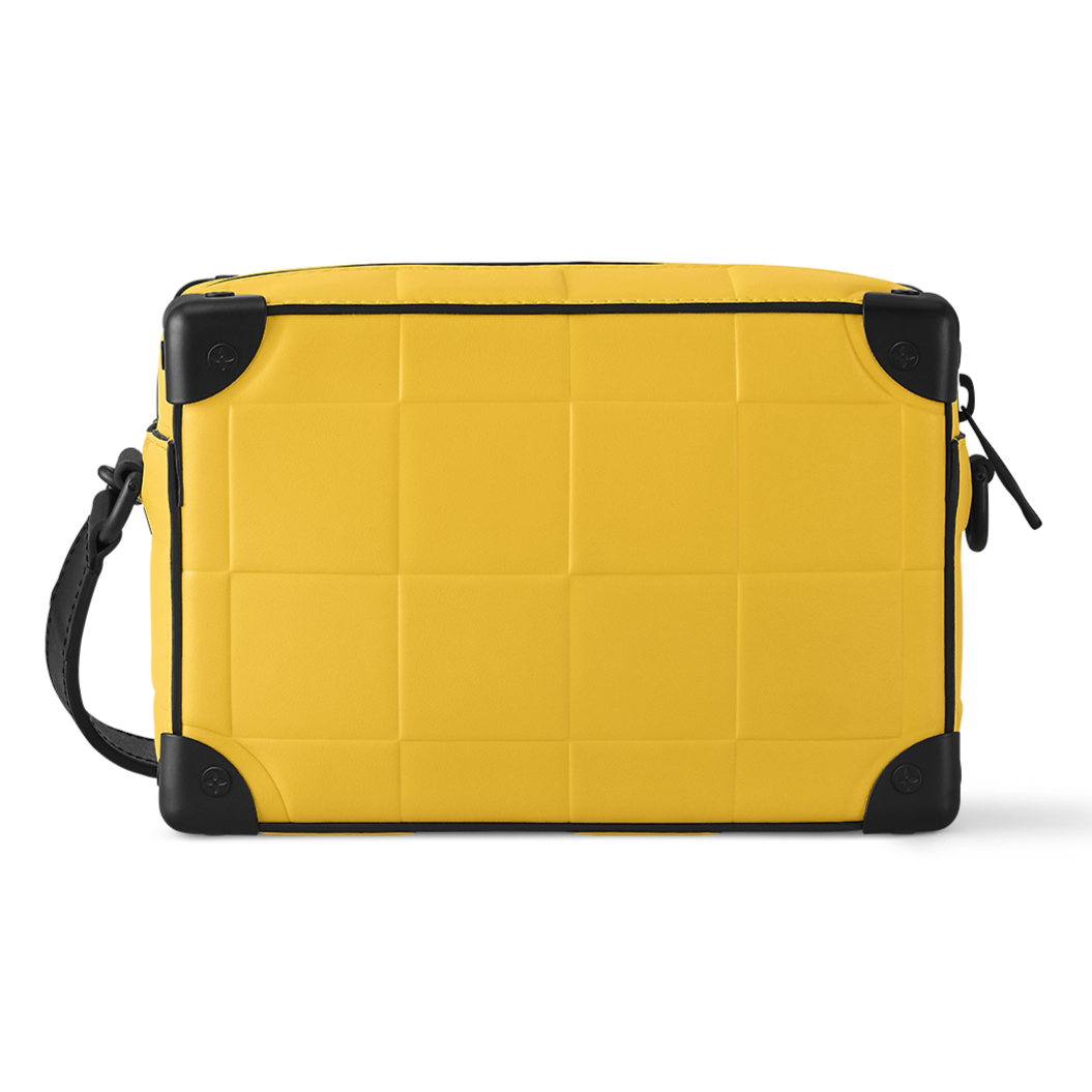 Louis Vuitton Mini Soft Trunk black and yellow