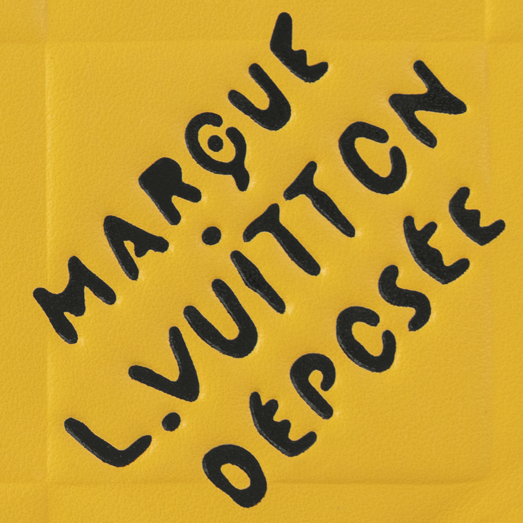 Louis Vuitton Mini Soft Trunk black and yellow