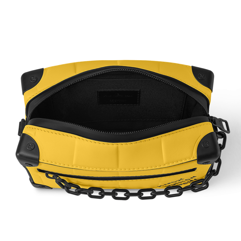 Louis Vuitton Mini Soft Trunk black and yellow