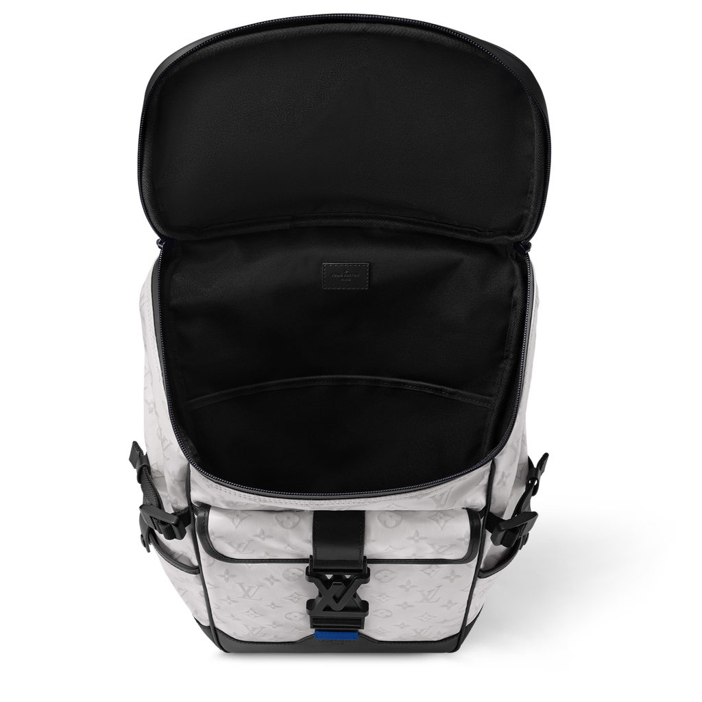 Louis Vuitton Mountain Backpack white and black