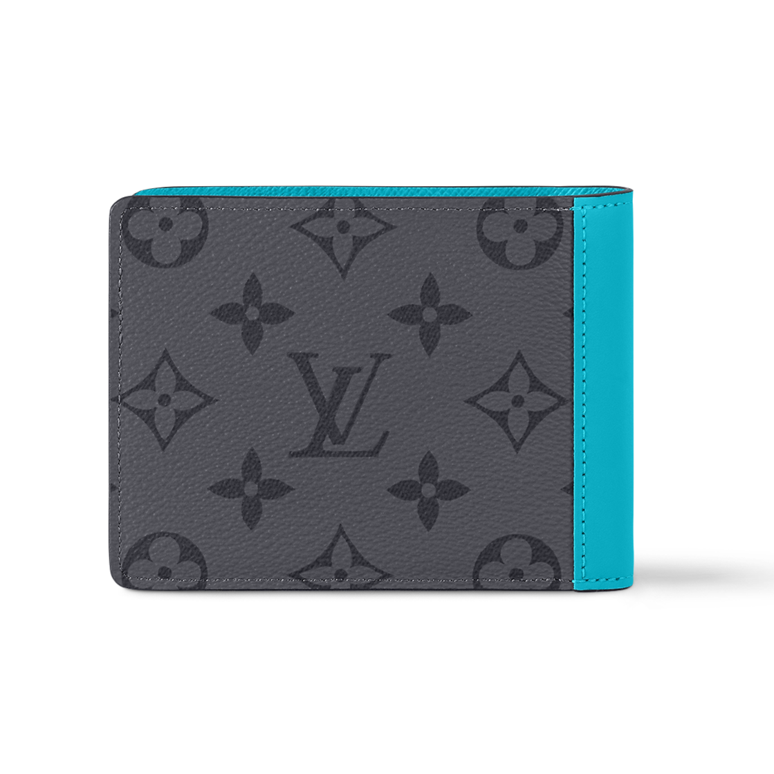 Louis Vuitton LV Multiple Wallet   Luxury Compact Wallets -Blue and grey