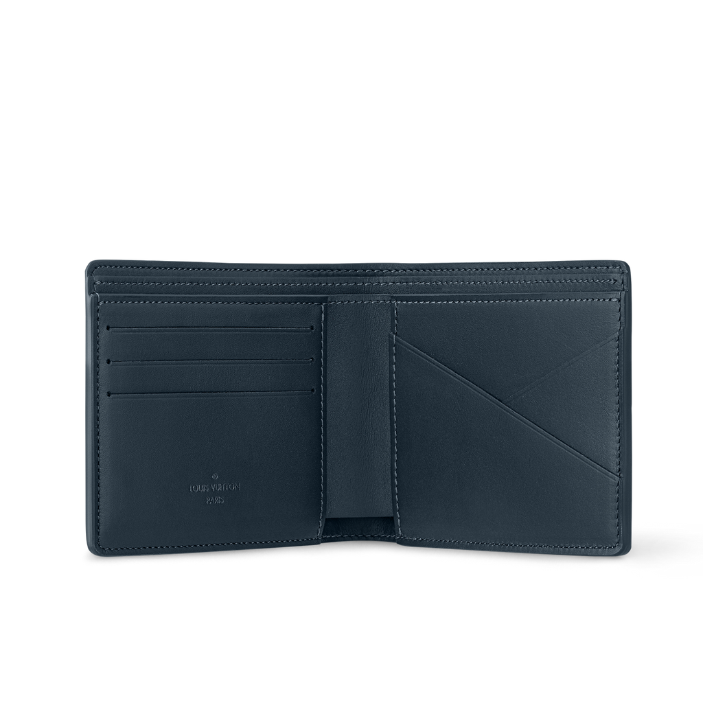 Louis Vuitton LV Multiple Wallet   Luxury Compact Wallets -Blue and white