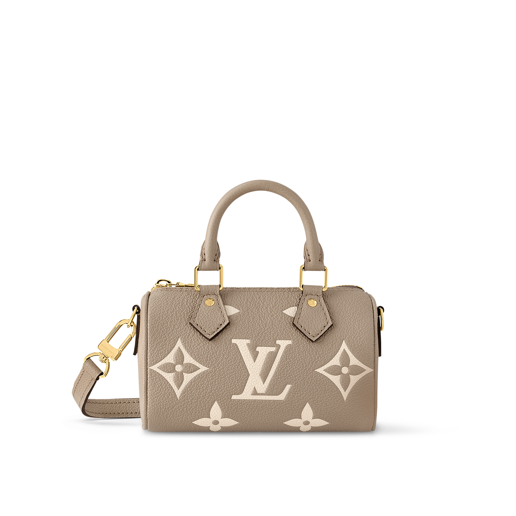 LOUIS VUITTON  Speedy Bandouli Monogram Empreinte Chain Bags and Clutches