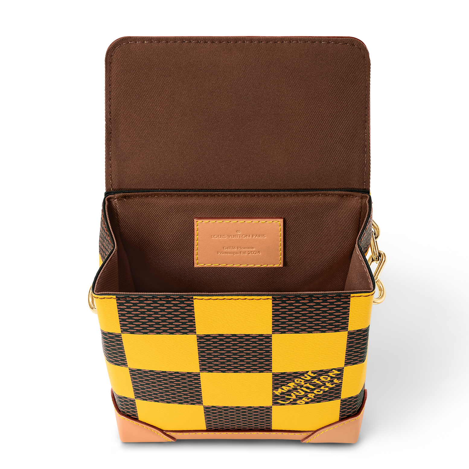 Louis Vuitton  Nano Steamer yellow box