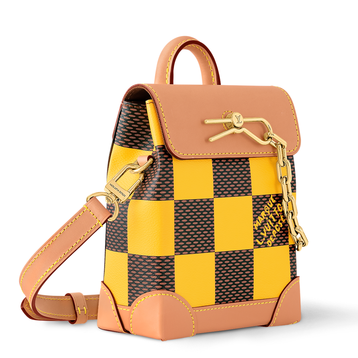 Louis Vuitton  Nano Steamer yellow box