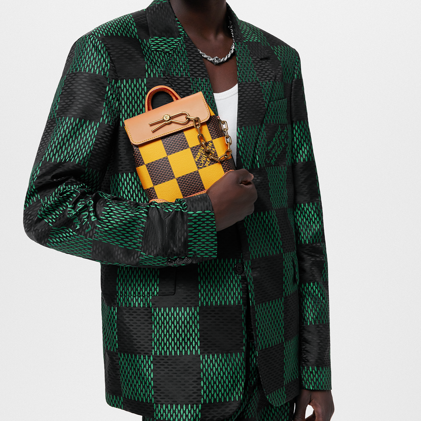 Louis Vuitton  Nano Steamer yellow box