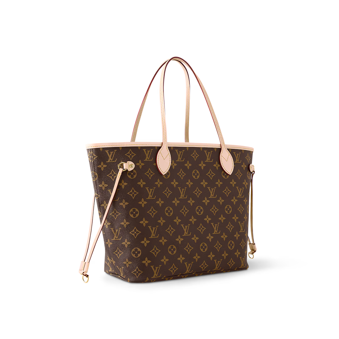 Louis Vuitton LV Women Neverfull MM Bag in Monogram Canvas