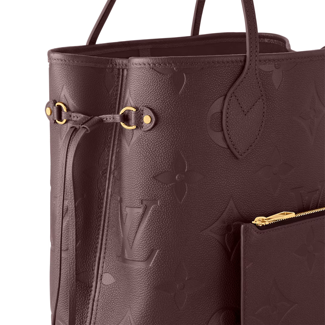 LOUIS VUITTON NEVERFULL MM TOTE BAG BROWN