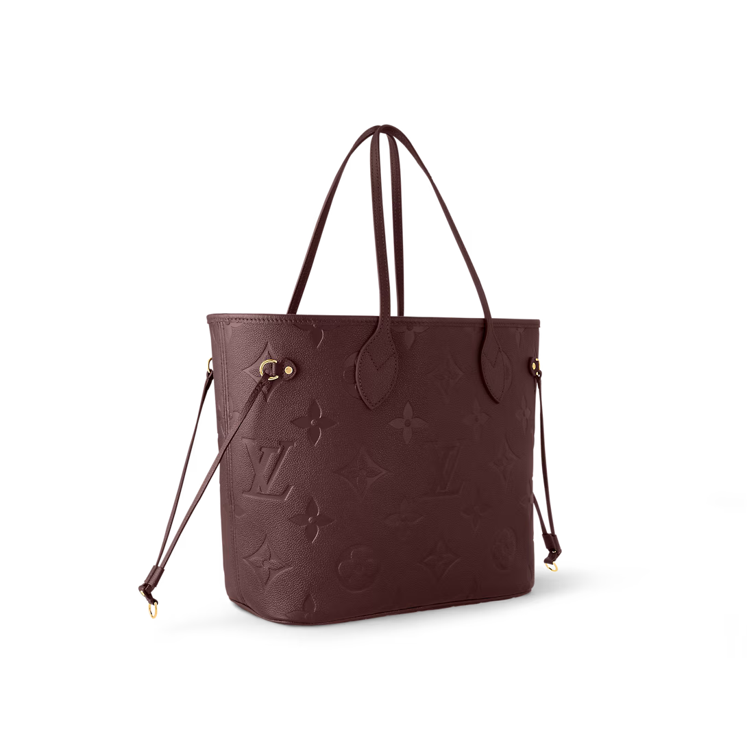 LOUIS VUITTON NEVERFULL MM TOTE BAG BROWN