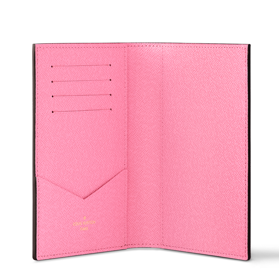 Louis Vuitton Passport Cover Brown painted edition