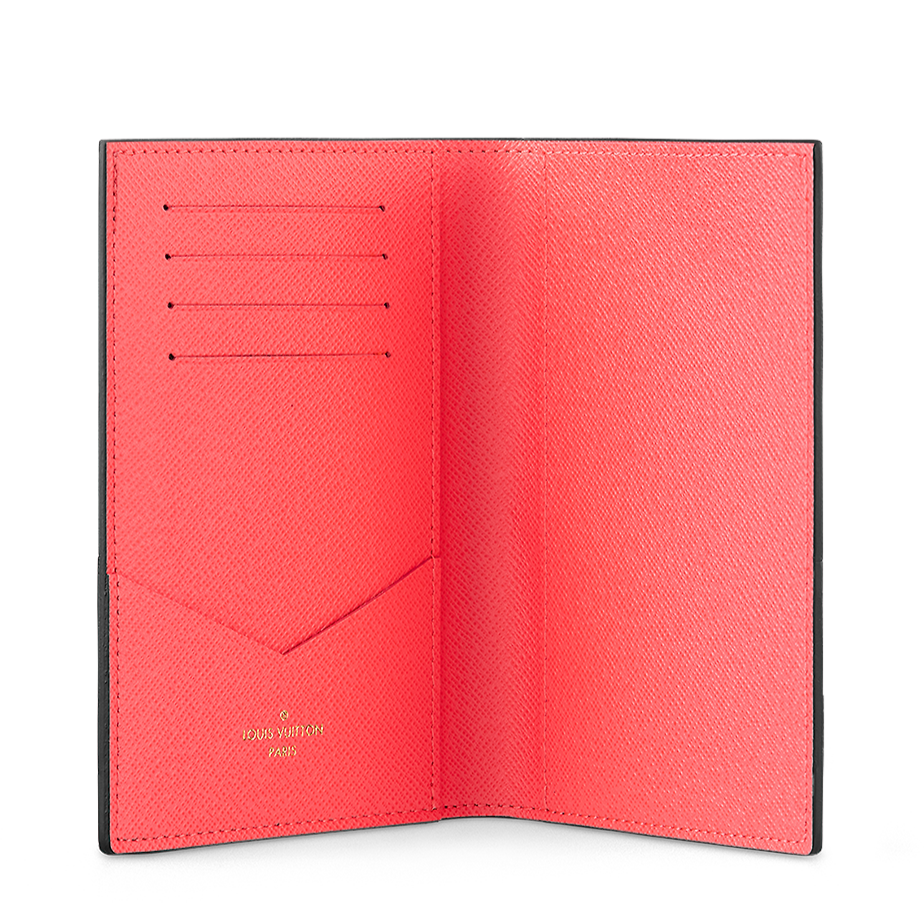 Louis Vuitton Passport Cover Brown painted edition