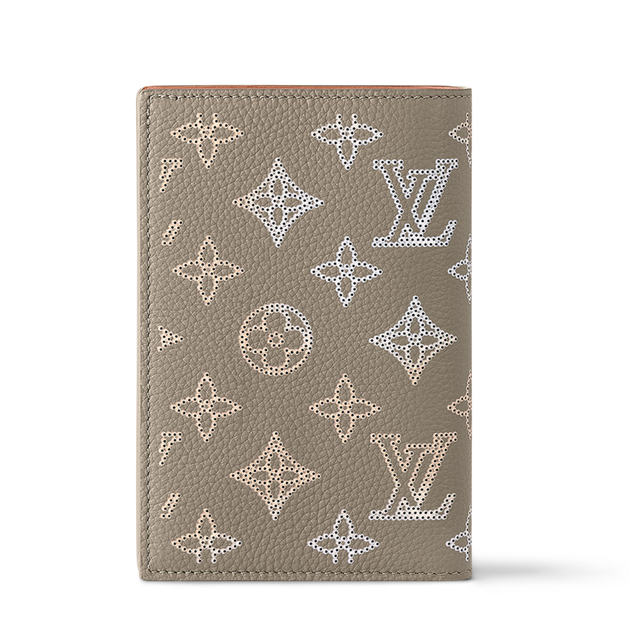 Louis Vuitton Passport Cover Grey pattern